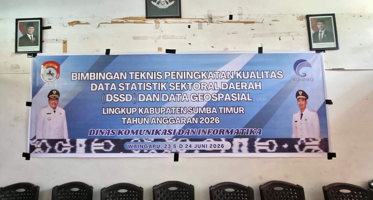 Bimbingan Teknis Peningkatan Kualitas Data Statistik Sektoral Daerah dan Data Geospasial Kabupaten Sumba Timur