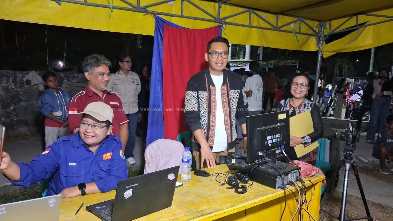 Disdukcapil Sumba Timur Hadirkan Pelayanan Perekaman KTP-el dan Aktivasi IKD Setiap Hari Sabtu di Taman Wisata Matawai