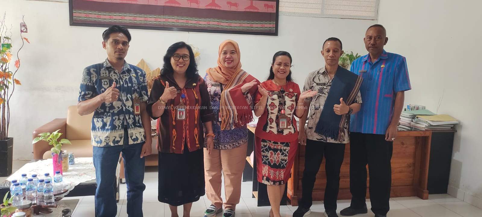 Monitoring & Evaluasi Direktorat Bina Aparatur Kependudukan dan Pencatatan Sipil Kemendagri RI di Kabupaten Sumba Timur