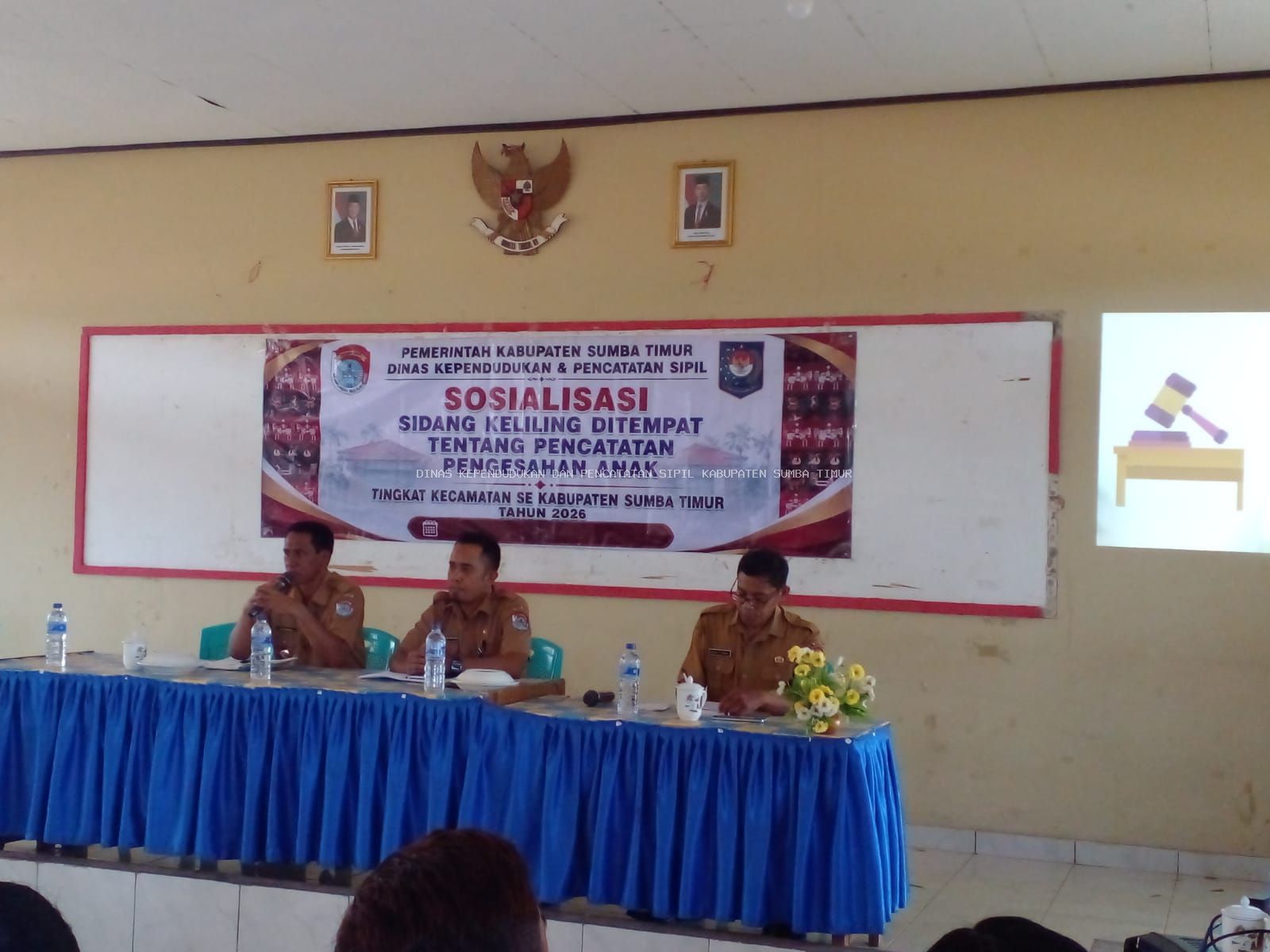 SOSIALISASI SIDANG KELILING DI TEMPAT TENTANG PENCATATAN PENGESAHAN ANAK DI KECAMATAN PAHUNGA LODU
